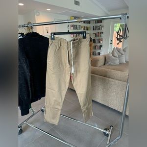 ACNE STUDIOS cotton chino straigh leg